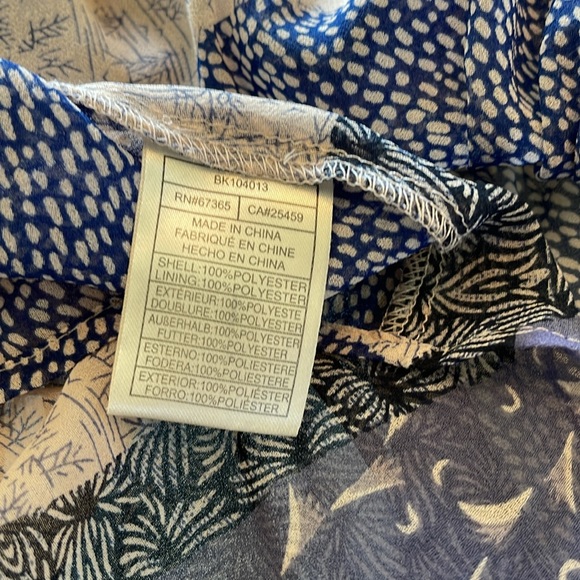 BB Dakota,M,relaxed fit,pull on,tie at neck back,elastic at wrist & waist. EUC - Picture 3 of 9